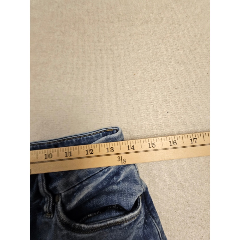 KUT from the Kloth Meg Fab Ab Wide Leg High Rise Jeans Blue Size 6L Long Inseam - Picture 3 of 7